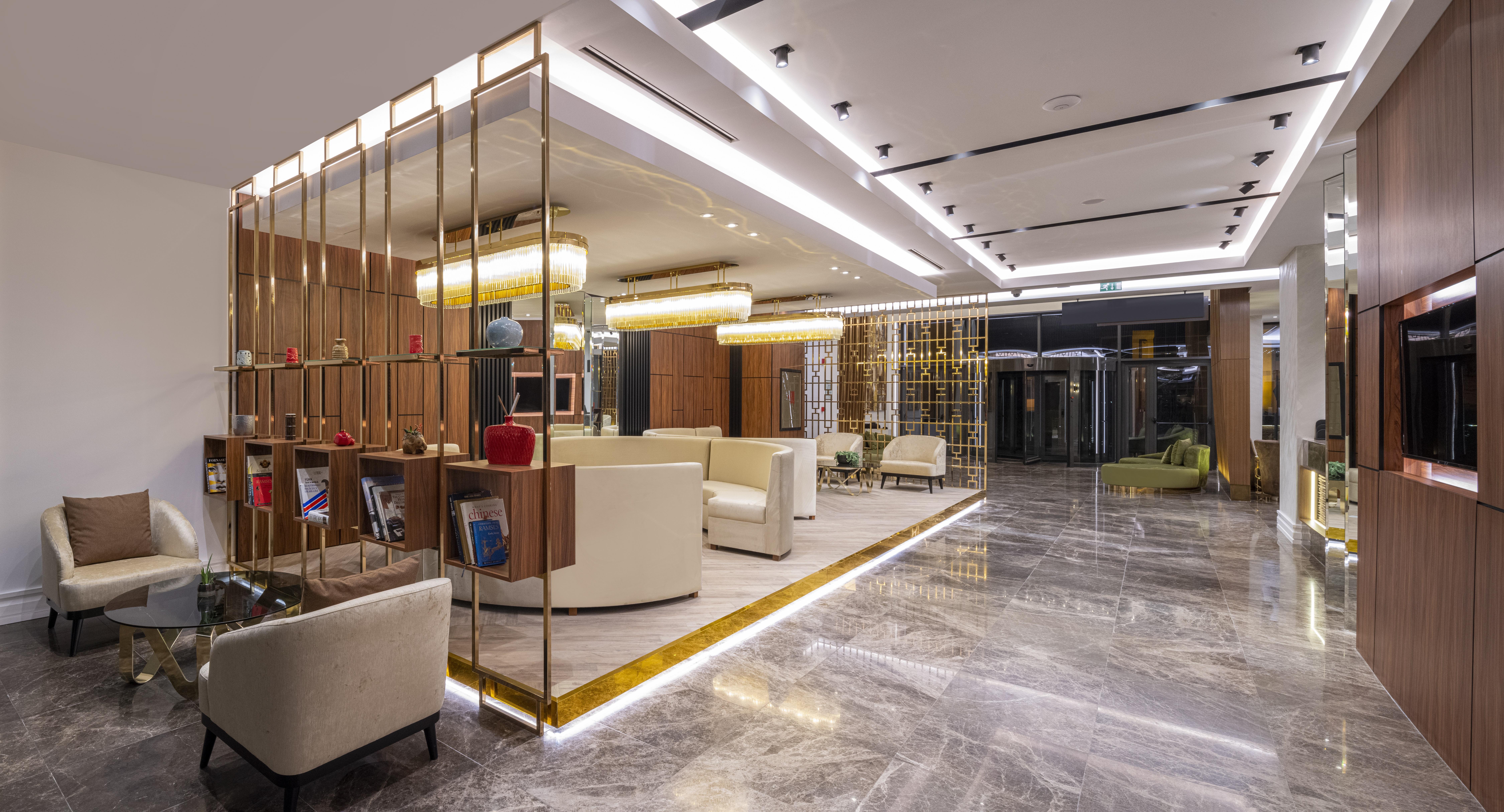 Movenpick Living Istanbul West Hotel Exterior foto Lobby